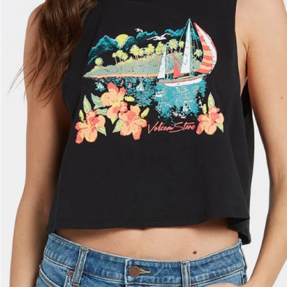 Women’s Volcom Stone Hour Crop Top